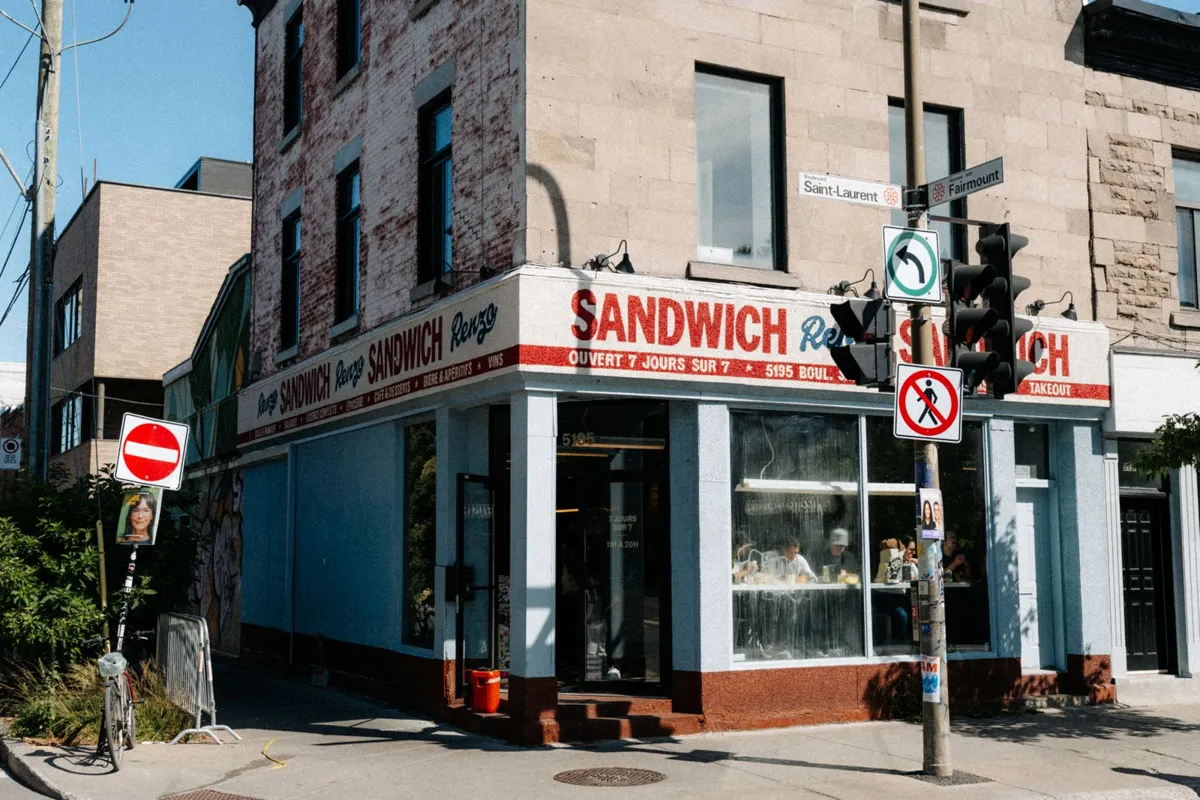 A corner shop in the Plateau area of Montreal